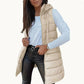 🎁LAST DAY SALE 49% OFF💛Women’s Zip-Up Long Puffer Vest