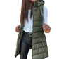 🎁LAST DAY SALE 49% OFF💛Women’s Zip-Up Long Puffer Vest