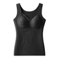 Thermal Sleeveless Jacquard for Women with Integrated Bra