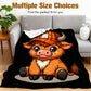 ⏳LAST DAY SALE 50% OFF!⏰Soft & Cozy Cartoon Cow Blanket
