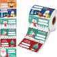 500PCS Christmas Self-Adhesive Present Labels
