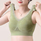 🏆 Last Day Special Price £9.99 ! 💐 Buy One Get One Free 🎁 🌸 Pure Cotton Buttonless Comfy Lifting Bra
