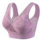 🏆 Last Day Special Price £9.99 ! 💐 Buy One Get One Free 🎁 🌸 Pure Cotton Buttonless Comfy Lifting Bra
