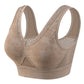 🏆 Last Day Special Price £9.99 ! 💐 Buy One Get One Free 🎁 🌸 Pure Cotton Buttonless Comfy Lifting Bra