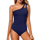 💥LAST DAY SALE 60% OFF🏖️👙Women’s One Shoulder One-Piece Swimsuit