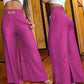 ✨🔥Women's High-Waist Wide-Leg Trousers with Belt Accent💓