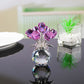 🔥Mother‘s Day Promotion🔥🔮Everlasting Crystal Rose Flower Figurine in Vase