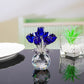 🔥Mother‘s Day Promotion🔥🔮Everlasting Crystal Rose Flower Figurine in Vase