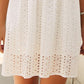 💥LAST DAY SALE 60% OFF🎁💖Summer V-neck short-sleeve hollow lace dress👗