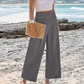 🌸Spring Hot Sale-50% Off💃Women's Casual High-Waisted Straight-Leg Cropped Pants
