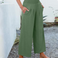 🌸Spring Hot Sale-50% Off💃Women's Casual High-Waisted Straight-Leg Cropped Pants