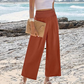 🌸Spring Hot Sale-50% Off💃Women's Casual High-Waisted Straight-Leg Cropped Pants