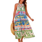 🌷LAST DAY SALE 65% OFF!!💃Women's Charming Loose Bold Print Dresses