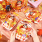 ✨🐰Easter Goodie Bags Plastic Candy Gift Bags with Handle Bunny Chick Pattern Transparent Treat Bags
