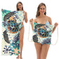 🥳LIMITED TIME 50% OFF!🏖️2-in-1 Convertible Beach Towel & Drawstring Backpack
