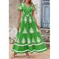 💖LAST DAY SALE 49% OFF💐Women’s Casual V Neck Boho Maxi Dress