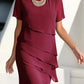 🎁Mother's Day Special Sale 50% OFF!💐PLEATED CHIFFON DRESS