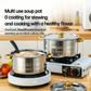 🍳 60% OFF NOW! 🔥 5-Piece Stainless Steel Cookware Set with Glass Lids – Durable, Even Heat Distribution & Elegant Design ✨