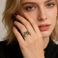 Vintage Sewing Machine Bracelet & Ring Set