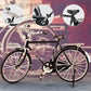 ⏳LAST DAY SALE 70% OFF👍🔥Retro Bicycle Model Miniature Metal Bike Figurine with Air Pump