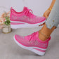 🥳2026 HOT SALE🥳💞50K+ SOLD!🌿 Rhinestones-Embellished Breathable Mesh Sneakers