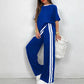 🌞2026 Spring Special Offer 60% OFF🌿Women's Striped Top & Wide-Leg Pants Set