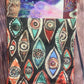 Women's Patchwork Print Wide Leg Pants