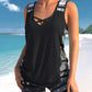 ⏰LAST DAY 60% OFF - Miraclesuit Women's Tummy Control Tankini Set with Built-In Bra – Flattering Boho Swimwear with Shorts🔥 Buy 2 Free Shipping