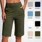⏳LAST DAY SALE ONLY ￡10.99!!🔥🔥Women's High-Waist Yoga Shorts with Pockets
