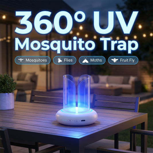 ⏰Last day sale 49% OFF🔥360° UV LED Mosquito & Fly Trap Lamp
