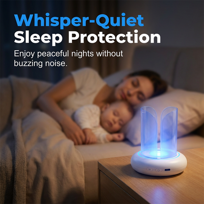 ⏰Last day sale 49% OFF🔥360° UV LED Mosquito & Fly Trap Lamp