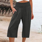 ☀️2026 HOT SALE 49% OFF🌿Lightweight Elastic Waist Crop Pants for Women