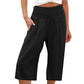 ☀️2026 HOT SALE 49% OFF🌿Lightweight Elastic Waist Crop Pants for Women