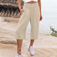 ☀️2026 HOT SALE 49% OFF🌿Lightweight Elastic Waist Crop Pants for Women