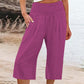 ☀️2026 HOT SALE 49% OFF🌿Lightweight Elastic Waist Crop Pants for Women