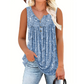🌸Spring Hot Sale 50% OFF!!🌸💃Women's Printed Button Sleeveless Top