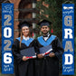 🔥LAST DAY 50% OFF - 🎓Class of 2026 Graduation Banner | Congrats Grad Front Door Porch Decor for Graduation Party (✨Set of 2)