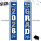 🔥LAST DAY 50% OFF - 🎓Class of 2026 Graduation Banner | Congrats Grad Front Door Porch Decor for Graduation Party (✨Set of 2)