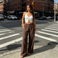 🔥LAST DAY 49% OFF ☀️🛍️Women's Summer Classical Cotton-Linen Lightweight Palazzo Pants