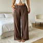 🔥LAST DAY 49% OFF ☀️🛍️Women's Summer Classical Cotton-Linen Lightweight Palazzo Pants