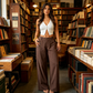 🔥LAST DAY 49% OFF ☀️🛍️Women's Summer Classical Cotton-Linen Lightweight Palazzo Pants