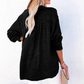 🔥LAST DAY 49% OFF ☀️🛍️Womens Casual Button V Neck Long Sleeve Shirts Oversized Solid Blouses Tops