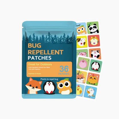 🏆LAST DAY SALE 49% OFF🔥Gentle Waterproof & Sweatproof Mosquito Repellent Patches with Cute Designs