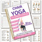 🏆LAST DAY SALE 49% OFF🔥30-Day Chair Yoga Weight Loss Spiral-Bound Notebook & Step-by-Step Exercise Guide - At-Home Fitness Journal