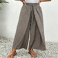 👖LAST DAY SALE 50% OFF🔥Women's Printed Wide-Leg Drawstring Trousers