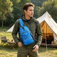 ✨ Perfect for Hiking and Traveling ✨Packable Small Crossbody Sling Backpack with Side Pouch