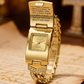 ⌚ 50% OFF NOW!💎 Elegant Crystal Cross Watch – Geometric Rectangular Dial & Premium Metal Band ✨