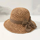 🎁2026 New Arrivals 50% OFF💥Elegant Woven Straw Sun Hat with Bow