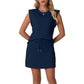 🌊SUMMER HOT SALE 50% OFF 💖Modern Sleeveless Top and Drawstring Skirt Outfit Set