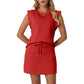 🌊SUMMER HOT SALE 50% OFF 💖Modern Sleeveless Top and Drawstring Skirt Outfit Set